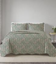 Jogo De Colcha Paris Casal Corttex Verde