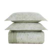 Jogo de Colcha Queen Estampado 100% Algodão Soft 160 Fios 3 Peças Rebeca Karsten Jogo de Colcha Queen Estampado 100% Algodão Soft 160 Fios 3 Peças Rebeca Karsten