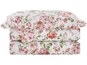 Jogo de Colcha Queen Evolution Alba Camesa Floral