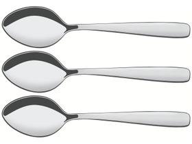 Jogo de Colher Aço Inox Tramontina Amazonas 3 Peças