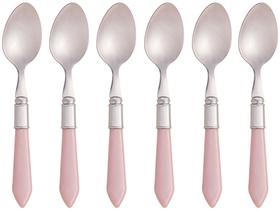 Jogo de Colher de Inox Lyor Mother Pearl 6 Peças