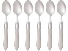 Jogo de Colher de Inox Lyor Mother Pearl 6 Peças Jogo de Colher de Inox Lyor Mother Pearl 6 Peças
