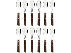 Jogo de Colher Tramontina Tradicional Marrom
