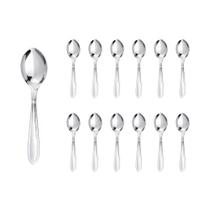 Jogo de Colheres de Sobremesa Inox Classic 16cm 12 peças - Class Home Jogo de Colheres de Sobremesa Inox Classic 16cm 12 peças - Class Home