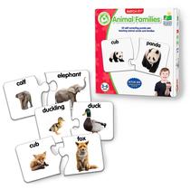 Jogo de combinação de animais The Learning Journey Match It! Famílias de animais