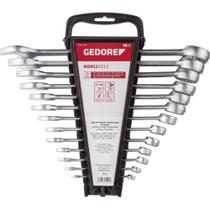 Jogo de Combinada 1/4 a 1 Pol 13 Peças R09115013 Gedore Red