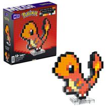 Jogo de Construcao - Pokemon Charmander Pixel MATTEL