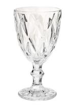 Jogo De Copa Taça De Vidro 6 Unidades 320ml Transparente - Dolce Home