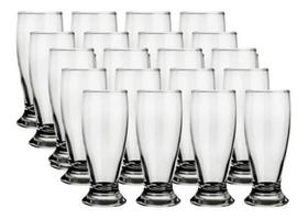 Jogo De Copo 24 Peças Cerveja Beer 240Ml Taça Tulipa Chopp