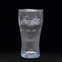 Jogo de copo da Coca Cola em vidro 470 ml Nadir Figueiredo .
