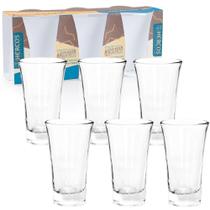 jogo de copo de vidro dose / shot amsterdam hercos com 6 pecas 65ml na caixa - MACRO