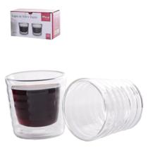 Jogo De Copo De Vidro Duplo Bistro Para Cafe / Cappuccino - WINCY Jogo De Copo De Vidro Duplo Bistro Para Cafe / Cappuccino - WINCY