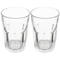 Jogo de Copo de Vidro Isis Transparente 360ml 2 Peças - Vista Home
