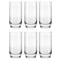 Jogo de Copo de Vidro Lights 300ML com 6 Peças Nadir