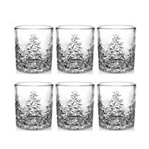 Jogo de copo de vidro para whisky suco baixo Mileto 230ml kit conjunto copos baixo