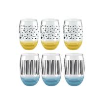 Jogo De Copo Free Path Aruba Vidro 465ml - Kit 6 Un Jogo De Copo Free Path Aruba Vidro 465ml - Kit 6 Un