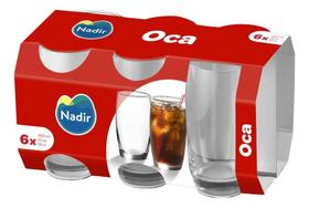 Jogo De Copo Oca 300ml 6pcs - Nadir Figueiredo Cor