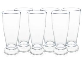 Jogo de Copo Tulipa Acrilico PS com 6 peças KrystalON Copos Jogo de Copo Tulipa Acrilico PS com 6 peças KrystalON Copos