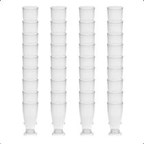 Jogo de Copo Tulipa Chopp Cerveja 220ml Kit 36 Und Acrílico