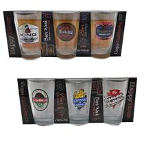 Jogo de Copo Vidro Copo 355ml Calderta 6 peças