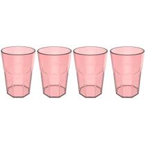 Jogo De Copos 400ml Conjunto 4 Copos Para Suco Copos Para Água Jogo De Copos 400ml Conjunto 4 Copos Para Suco Copos Para Água