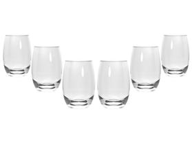 Jogo De Copos 6 Peças Aruba Transparente Sm 465Ml - Nadir