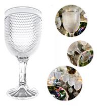 Jogo de Copos Água Suco Vidro Taças 300ml - 6 Peças Incolor