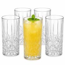 Jogo de Copos Alto 14,6cm Adhara 360ml 6 Peças Vidro Transparente Água, Suco, Refrigerante Jogo de Copos Alto 14,6cm Adhara 360ml 6 Peças Vidro Transparente Água, Suco, Refrigerante