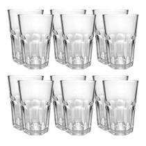 Jogo de Copos Alto De Vidro Chicago Long Drink 310ml 12 un