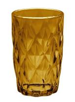Jogo de Copos Âmbar 6 peças - 340ML - Dolce Home