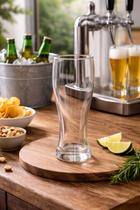 Jogo de Copos Chopp Cristalino Premium Vidro Resistente Elegante 315ml