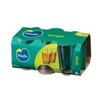 Jogo de Copos Com 6 Peças 265ml Ginga Nadir Jogo de Copos Com 6 Peças 265ml Ginga Nadir