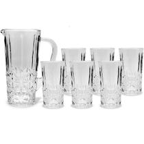 Jogo De Copos Com Jarra De Vidro 7 Peças Boston Haus Concept 57727/100