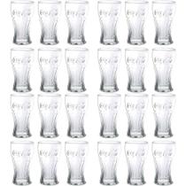 Jogo de Copos Contour Coca Cola Cristal 300 ml - 24 und