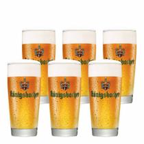 Jogo de Copos de Cerveja Frase Konigsbacher 0,20 Vidro 280ml