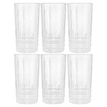 Jogo de Copos de Cristal Transparente Calcutá 370ml 6 peças - Lyor Jogo de Copos de Cristal Transparente Calcutá 370ml 6 peças - Lyor