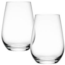 Jogo de Copos de Cristal Transparente Versat 500ml 2 peças - Seu Lar