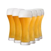 Jogo de Copos de Cristal Weiss Premium G Para Cerveja 500ml 6 Pcs Ruvolo