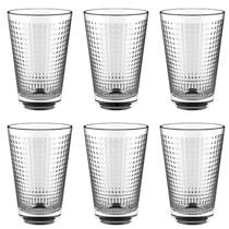 Jogo de Copos de Vidro 06 Peças 200ml Transparente Sete Estrelas