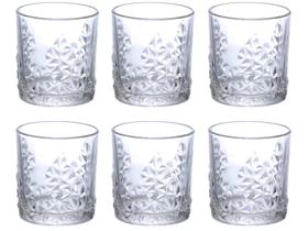 Jogo de Copos de Vidro 230ml 6 Peças Hauskraft Mileto