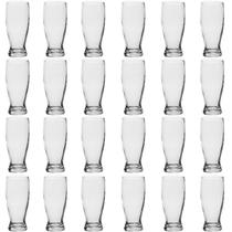 Jogo de Copos de Vidro 24 peças Tulipa Chopp Cerveja 350ml