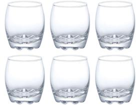 Jogo de Copos de Vidro 265ml 6 Peças Hauskraft Apolo