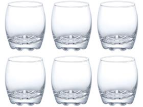Jogo de Copos de Vidro 265ml 6 Peças Hauskraft Apolo