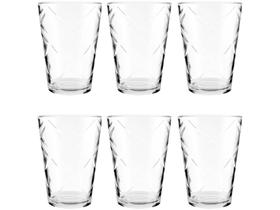 Jogo de Copos de Vidro 265ml 6 Peças - Nadir Maracatu