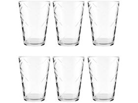 Jogo de Copos de Vidro 265ml 6 Peças