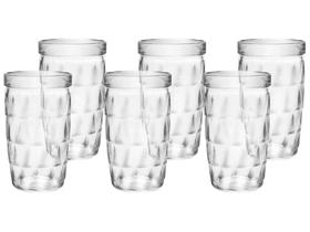 Jogo de Copos de Vidro 270ml 6 Peças SM - Zumba Jogo de Copos de Vidro 270ml 6 Peças SM - Zumba