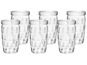 Jogo de Copos de Vidro 270ml 6 Peças SM - Zumba Jogo de Copos de Vidro 270ml 6 Peças SM - Zumba