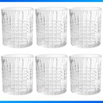 Jogo de Copos de Vidro 310ml Baixo 6 Peças Para Whisky Jogo de Copos de Vidro 310ml Baixo 6 Peças Para Whisky