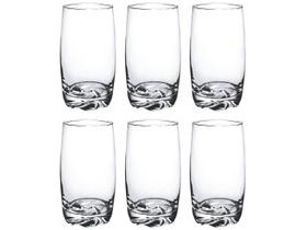 Jogo de Copos de Vidro 370ml 6 Peças Hauskraft Apolo