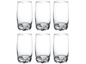 Jogo de Copos de Vidro 370ml 6 Peças Hauskraft Apolo